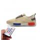 IR Remote Control Led Light Up Sneakers , Celebrations Mens Light Up Shoes