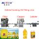 Automatic Edible Oil Filling Machine Line 500ml - 5000ml