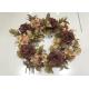 Autumn Style 50cm Artificial Maple Rose French Hydrangea Wreath