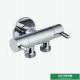 G1/2 Thread Wall Mounted Chrome Plated Brass Angle Valve