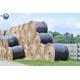 100gsm PP / HDPE Woven Hay Bale Sleeves Fabric Gravure Printing For Building