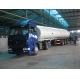 Chemical Liquid Tank Truck High Strength Steel Semi Trailer 35500L / 40500L