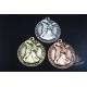 High 3D Effec Custom Engraved Sports Metal Dance Running Fencing  Medals And Ribbons ,Zinc Alloy Medalloon