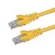 10ft Yellow Indoor Cat 7 Lan Cat6  Network Cable Computer Patch Cord 28AWG