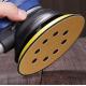 5 Gold Sanding Discs 8Hole Hook and Loop Sandpaper Woodworking or Automotive