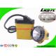 High Security LED Mining Light Cap Lamp 25000 Lux With 10.4Ah SAMSUNG Battery
