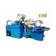 Double Colors Straps Shoe Injection Molding Machine , PVC Uppers Making Machine