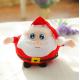 20cm Small Cute Red Animated Plush Christmas Toys Santa Claus White Beard Pattern