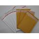 Customized Yellow Kraft Paper Bubble Mailers Easy To Tear Padded For Mailing