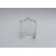 Square Empty Glass Perfume Bottles 30ml 50ml 60ml 100ml With Curved Edge