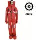 Marine insulated immersion survival suit for lifesaving