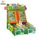 1-2 players bowling adventure ticket game machine, kid bowling machine game with token for prize