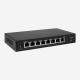 8 Ports 2.5G PoE Switch 40Gbps Store and Forward Switch Architecture