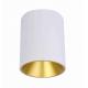 15W DALI dimmable hotel hotel lobby Anti glare Round led surface mounted downlight gold reflective cup COB downlight