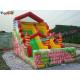 Popular Full Printing Commercial Inflatable Water , Customized Inflatable Slide For Adults