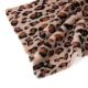 100% Polyester Super Soft Leopard Print Rabbit Fur Faux Fur Fabric for Fashionable Design