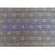 Glass Laminated Woven Metal Wire Mesh Fabric For Art Design And Wire Glass
