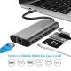 USB-C Multiport Adapter USB Type-C Hub with  Output for New MacBook Pro