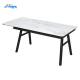 1700mm RTA Extendable Dining Table Fire Resistant For Home Use Dt-1027a