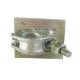 Board retaining Scaffold Single Coupler with welded plate for pipe scaffoldings