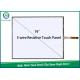 19'' 5 Wire Resistive Industrial Touch Screen Transparent Touch Panel LCD Display