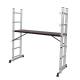 Mobile  2x6  Aluminum Scaffold Tower Big Platform 147X40cm For Painting