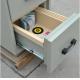 2 Hours Fire Rated Fire-Proof Security Metal Filing Cabinet And Drawers