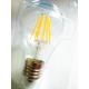 led bulb filament bulb 8w 800lumen Ra80 30000 hours 2 years warranty E27 base Glass retro model enery saving lamp top