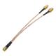 RF Cable Assemblies with PTFE Insulator and 0.81/1.13/1.37mm Cable