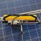 Hanging Style WLS-5-1-5WL Electric Solar Panels Cleaning Brush with 5.5 M Rolling Brush