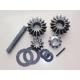 Precision Forged Straight Differential Bevel Gears , Carbon Steel Plain Bevel Gear