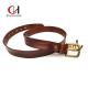 Width 28mm Genuine Leather Belt For Ladies Casual Style Multiscene