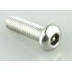 Button Head Hex Socket Security Stainless Steel Dome Head Screws Case Hardened Steel