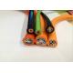 Special Cable for Drag Chains TRVV for machine or equipments bending frequently in grey/black/orange Color