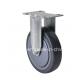 130kg Rigid Grey PU Caster for Medium Duty Applications Z5705-77 5 Diameter