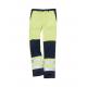 Anti Static Mens Work Pants With Reflective Stripes , EN11611 Reflective Fr Clothing