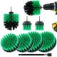 Viros Upholstery Drill Brush Attachment 3.5Inch Green