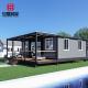 Expandable Container House for 3 Bedroom Customized Foldable Steel Structure