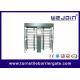 Full Height Access Control Turnstile Gate for IC , ID , magcard ,bar code