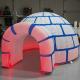 Christmas Oxford Inflatable Igloo Dome Tent Event Igloo Tent Advertising Tent With LED Light
