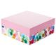 10 inch Square Watercolor Dots Gift Rigid Packaging Box 2 Piece