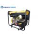 Open Type Air Cooled Diesel Portable Dg Set For Home , Electric Start Controller