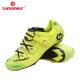 Anti Skid Fluorescent Cycling Shoes , Road Bike Riding Shoes Low Wind Resistance