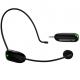 Collar Mic With Speaker For Teachers Max Volume Magnetic Dual Ear Hook Lighting Horn