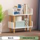 OEM Freestanding particle board bookshelf 2 shelf wood bookcase For Bedroom Multicolor