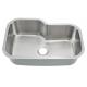 34L X 20W Ss Single Bowl Sink , Single Bowl Commercial Sink No Faucet
