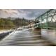 Long Distance City River Crossing Bridge Pre-assembled Multi Span Steel Bailey Construction
