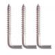 Zinc Plated L Type Wood Screw Hook Eye Seven Shaped L Shaped Right Angle Self Tapping Wood Screws