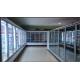 Glass door commercial supermarket walk in cooler beverage milk display refrigerator