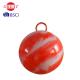 PVC Children's Bouncing Ball With Handle 65cm Diameter Environmental Friendliness